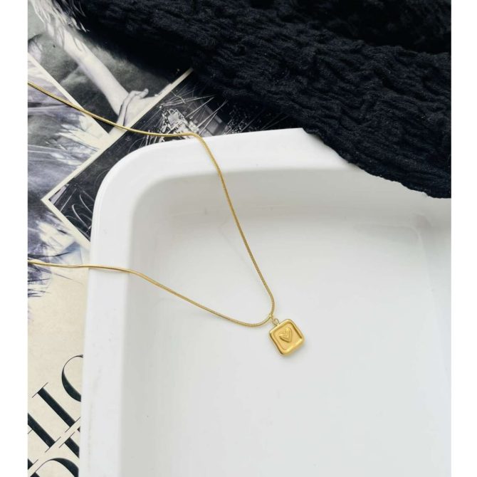 Hannah Heart Necklace~ Anti Tarnish