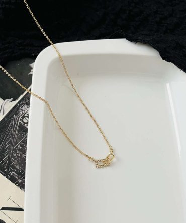 Linked Diamond Necklace