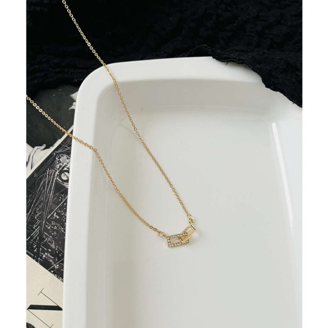 Linked Diamond Necklace