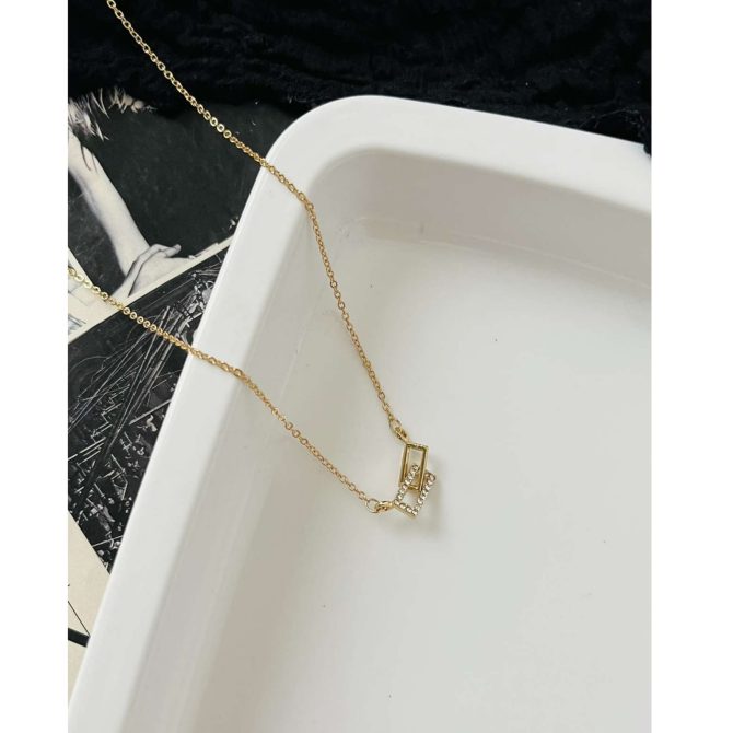 Linked Diamond Necklace - Image 2