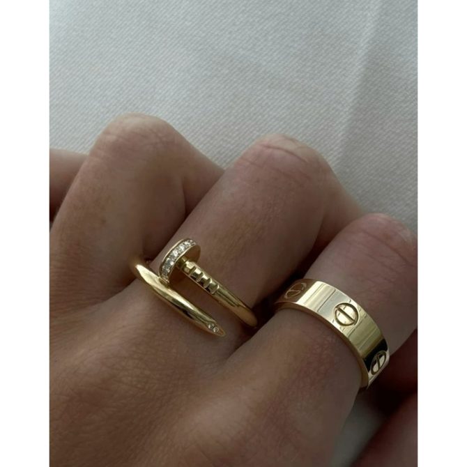 Anti Tarnish Band Rings