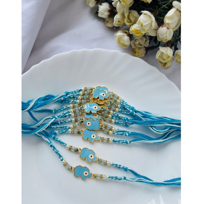 Elephant Evil Eye Rakhi