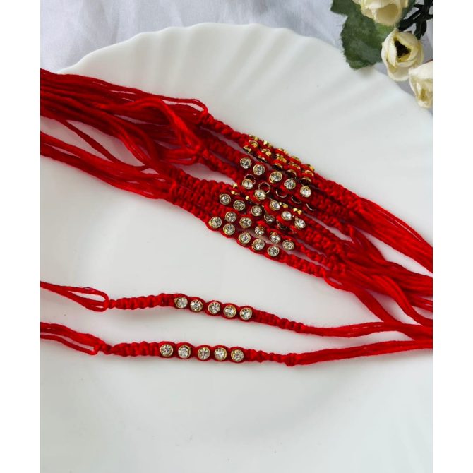 Minimalist Diamonds Rakhi
