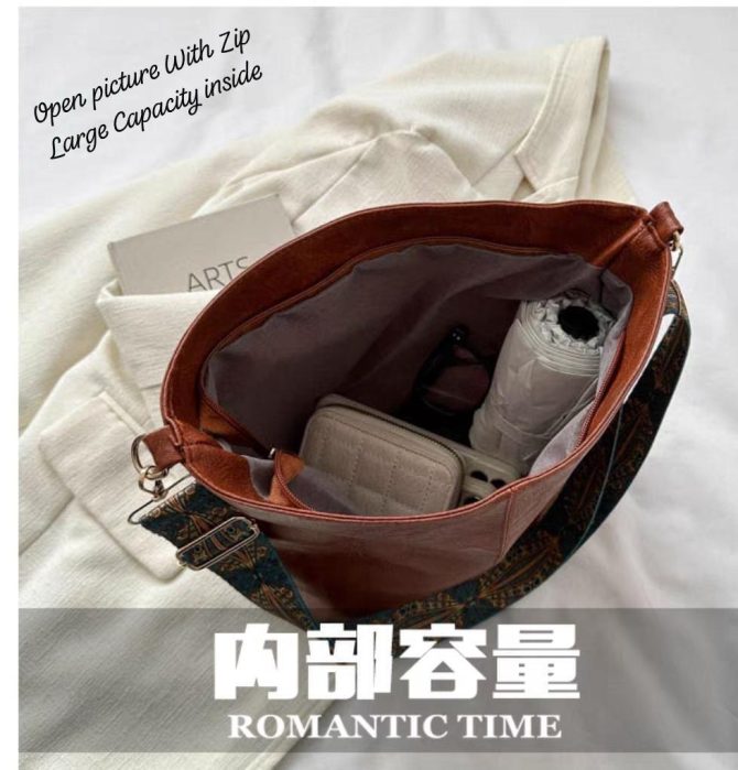 Broad Belt Tote with Coin Pouch - Image 3