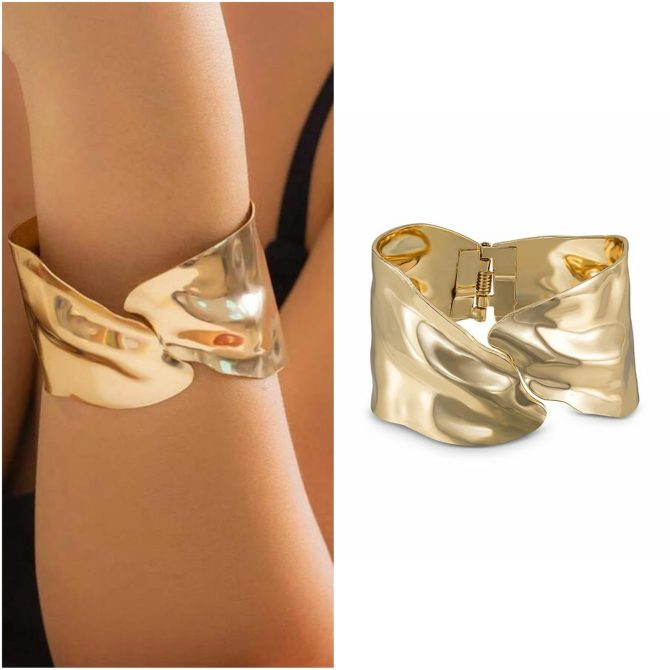 Glossy Cuff Bangle - Image 2