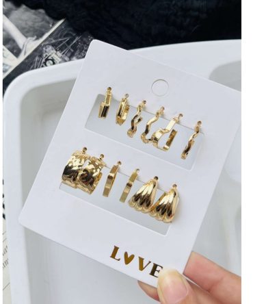 Twisted Earrings Combo (₹22 Per Pair)