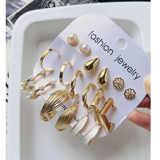 Pearl Floral Combo (₹20 Per Pair) - Image 2