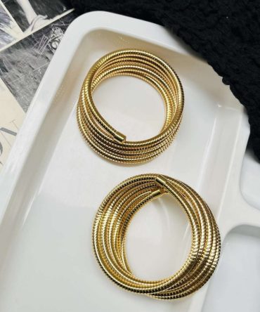 Golden Spiral Bangle