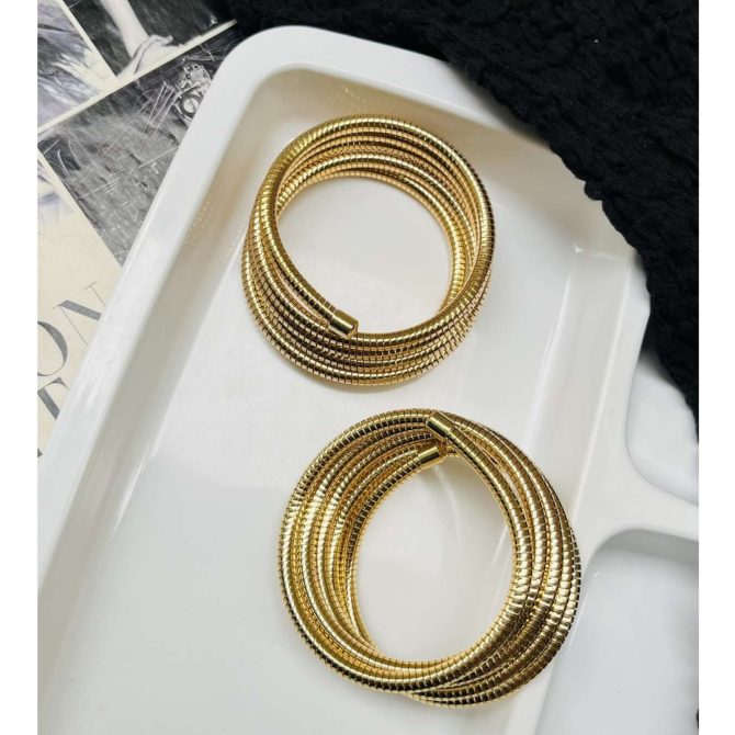 Golden Spiral Bangle