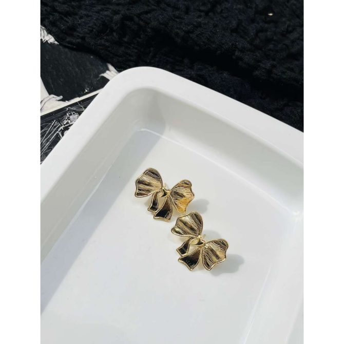 Ribbon Bow Earrings
