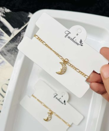 Diamond Moon Bracelet