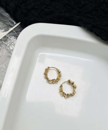Twisted Hoops~ Anti Tarnish