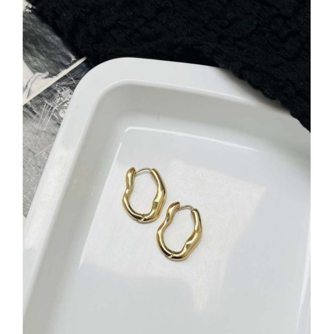Hannah Hoops~ Anti Tarnish
