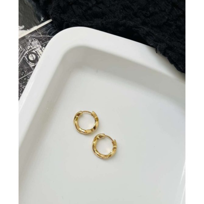 Hazel Hoops~ Anti Tarnish
