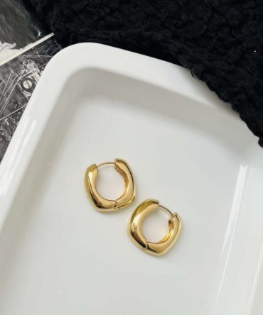Satchel Hoops~ Anti Tarnish