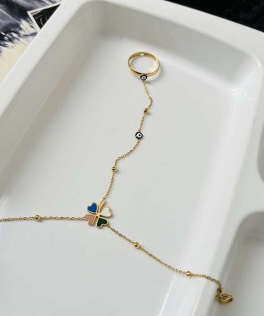 Charms Ring Bracelet~ Anti Tarnish