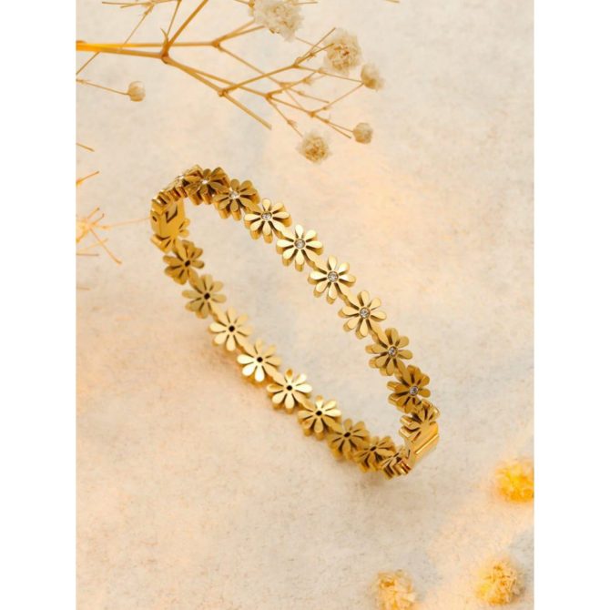 Daisy Diamonds Bracelet~ Anti Tarnish