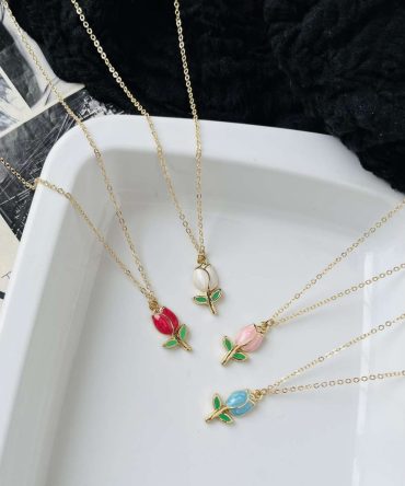 Tulip Charm Necklace