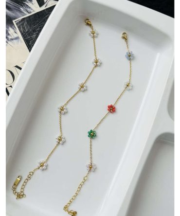 Floral Bracelet~ Anti Tarnish