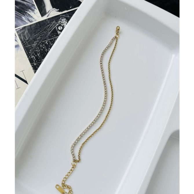 Two Layer Tennis Bracelet~ Anti Tarnish