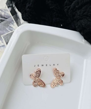 Rosegold Butterfly Earrings