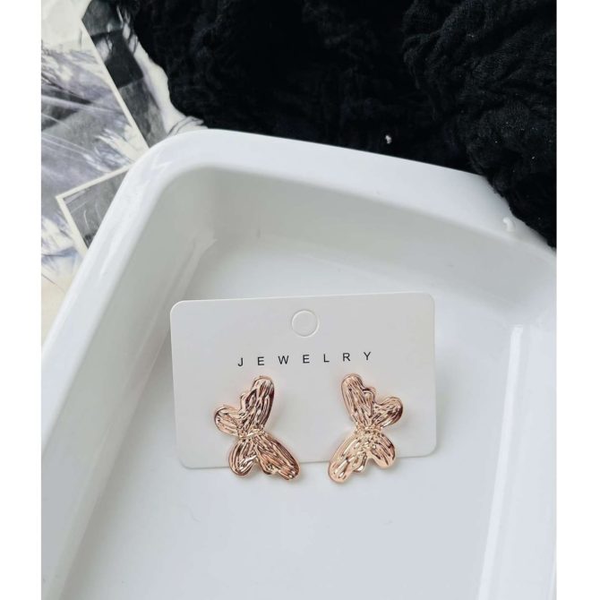 Rosegold Butterfly Earrings