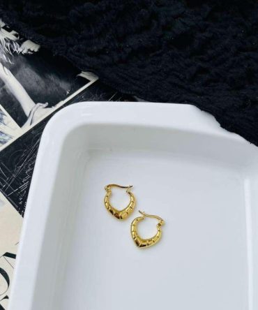Ellie Hoops~ Anti Tarnish