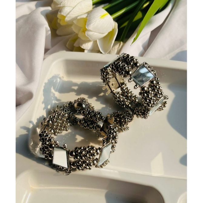 Square Mirror Bangle