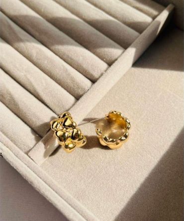 Eliana Golden Hoops