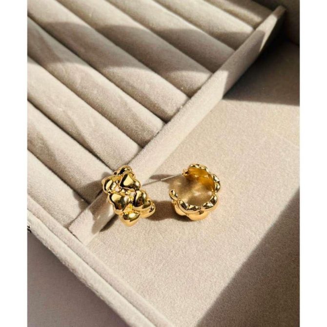 Eliana Golden Hoops