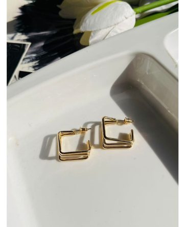 Golden Square Hoops