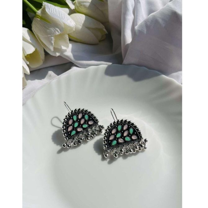 Meher Multicolor Jhumkas