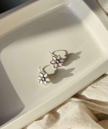 Floral Diamond Earrings