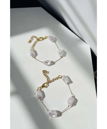 Golden Pearl Bracelet