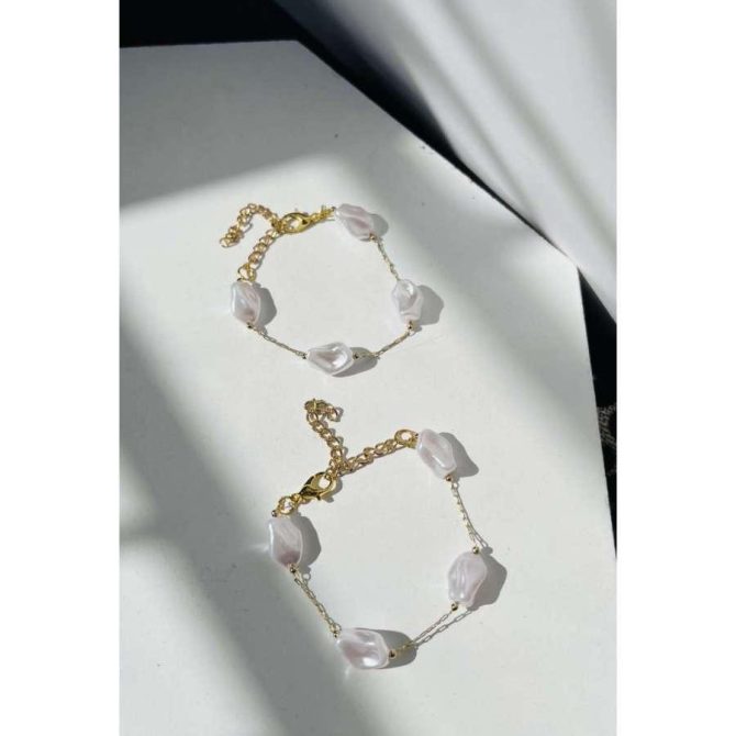 Golden Pearl Bracelet