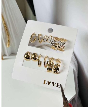 Delphine Hoops Combo (₹20 Per Pair)
