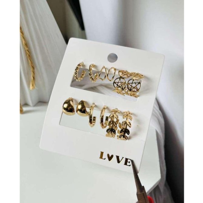 Delphine Hoops Combo (₹20 Per Pair)