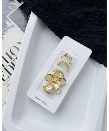 Floral Ring Set