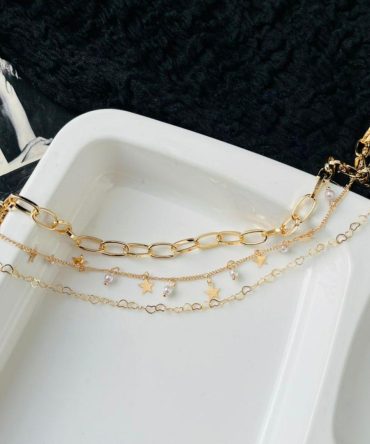 Three Layer Skylar Necklace