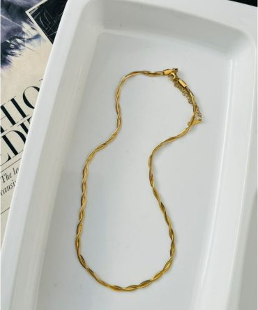 Twisted Snake Chain~ Anti Tarnish