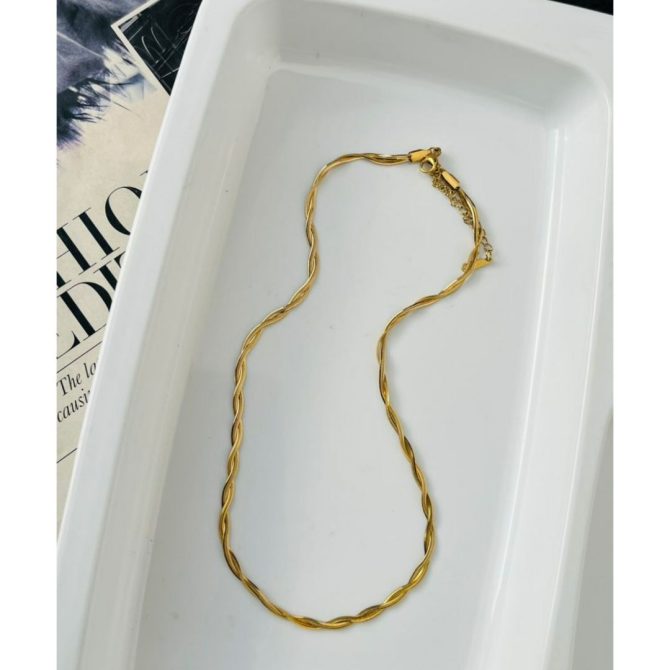 Twisted Snake Chain~ Anti Tarnish