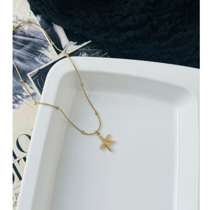 Starfish Necklace~ Anti Tarnish