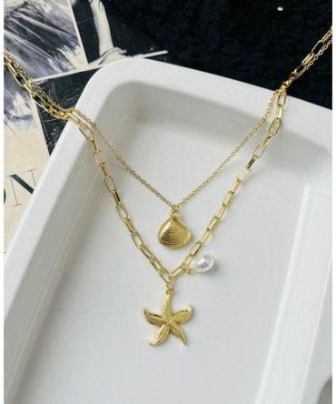 Three Layer Beach Necklace