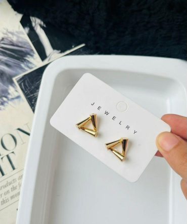 Golden Triangle Earrings