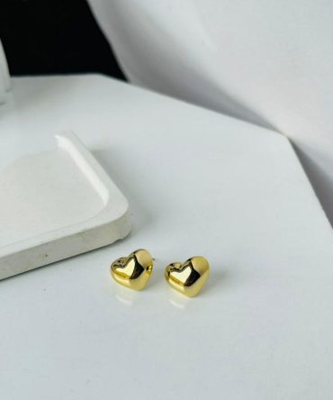 Glossy Heart Earrings