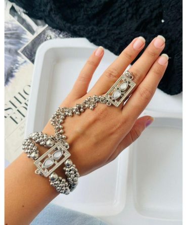 Ghungroo Ring Bracelet