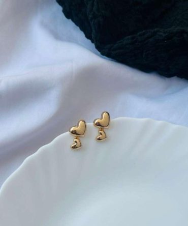 Dual Heart Earrings