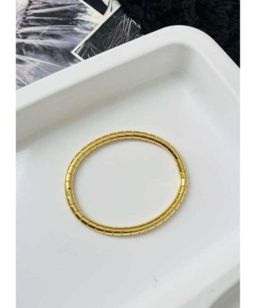 Welted Golden Bracelet~ Anti Tarnish