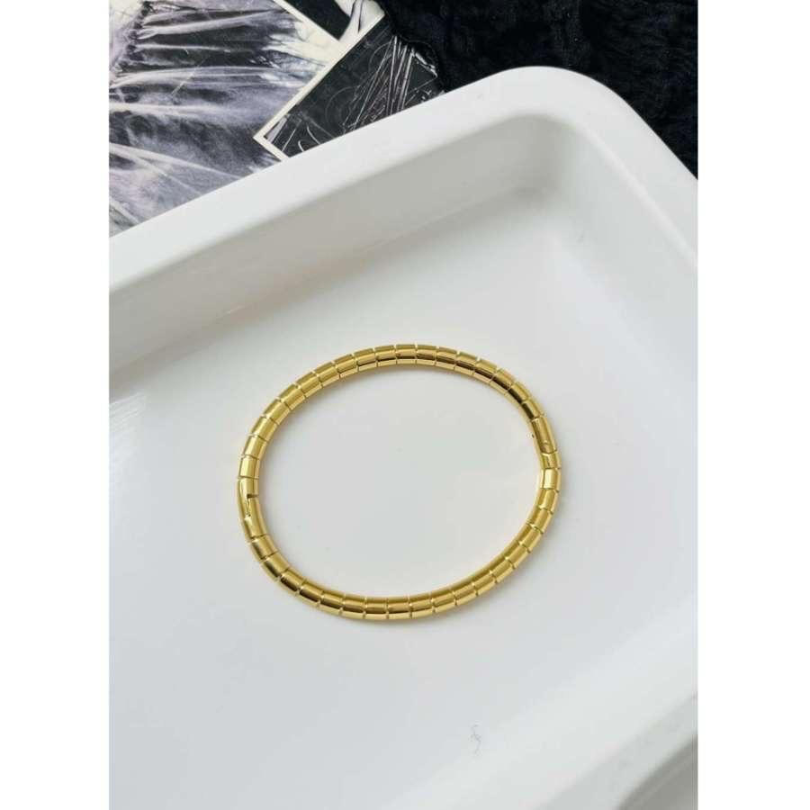 Welted Golden Bracelet~ Anti Tarnish