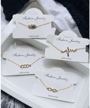 Golden Charms Bracelet